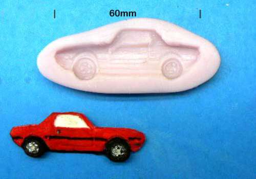 Sports Car Silicone Mould - Click Image to Close